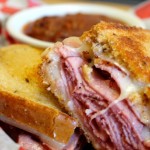 House of Beef Hot Pastrami Sandwich